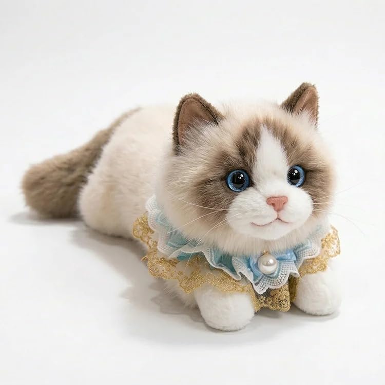 ★ 動物のぬいぐるみ インタラクティブなラグドール猫 誕生日 記念日 プレゼント Amazon.co.jp: ラグドール ぬいぐるみ リアルなラグドール猫ぬいぐるみ